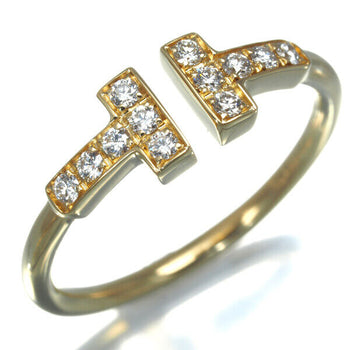 Tiffany&Co. Ring Diamond Tiffany T Wire Us5 18K