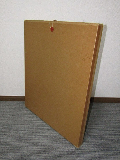 Guy Jaspar Original Oil & Varnish On Paper 1993 Untitled #93-15 Signed Abstract