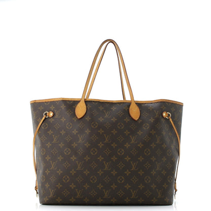 Louis Vuitton Neverfull Tote Monogram Canvas Gm