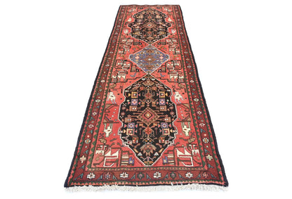 Vintage Farmho Hallway Carpet Tribal Geometric