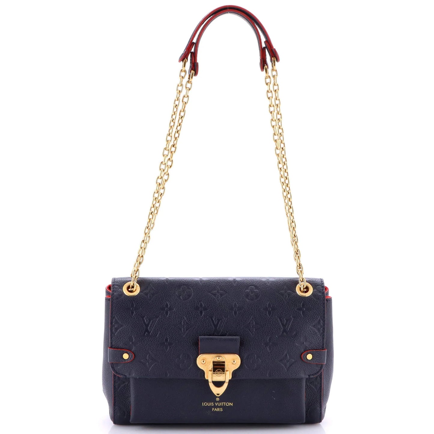 Louis Vuitton Vavin Handbag Monogram Empreinte Leather Pm