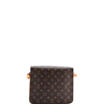 Louis Vuitton Cartouchiere Handbag Monogram Canvas Gm