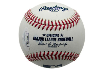 Mike Mussina Autographed/Inscribed Oml Baseball Orioles Jsa 177791