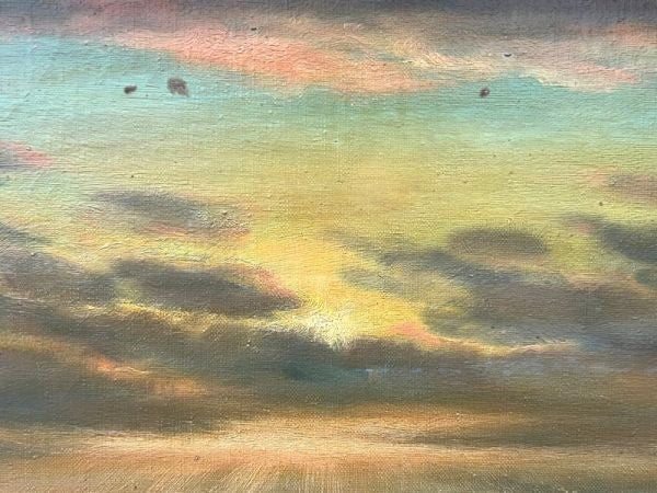 Kabutoya Helmut Baumgart Seascape Oil Painting Signed 12F Canvas Gallery