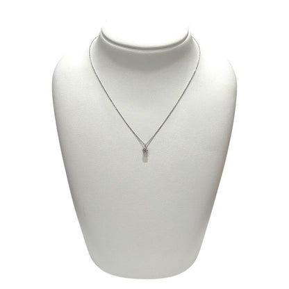 Diamond Necklace Pt900 With 0.85Ct Diamond