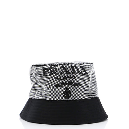 Prada Bucket Hat Crystal Embellished Re-Nylon