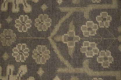 Handmade Extra Large Floral Oriental Rug Low Pile