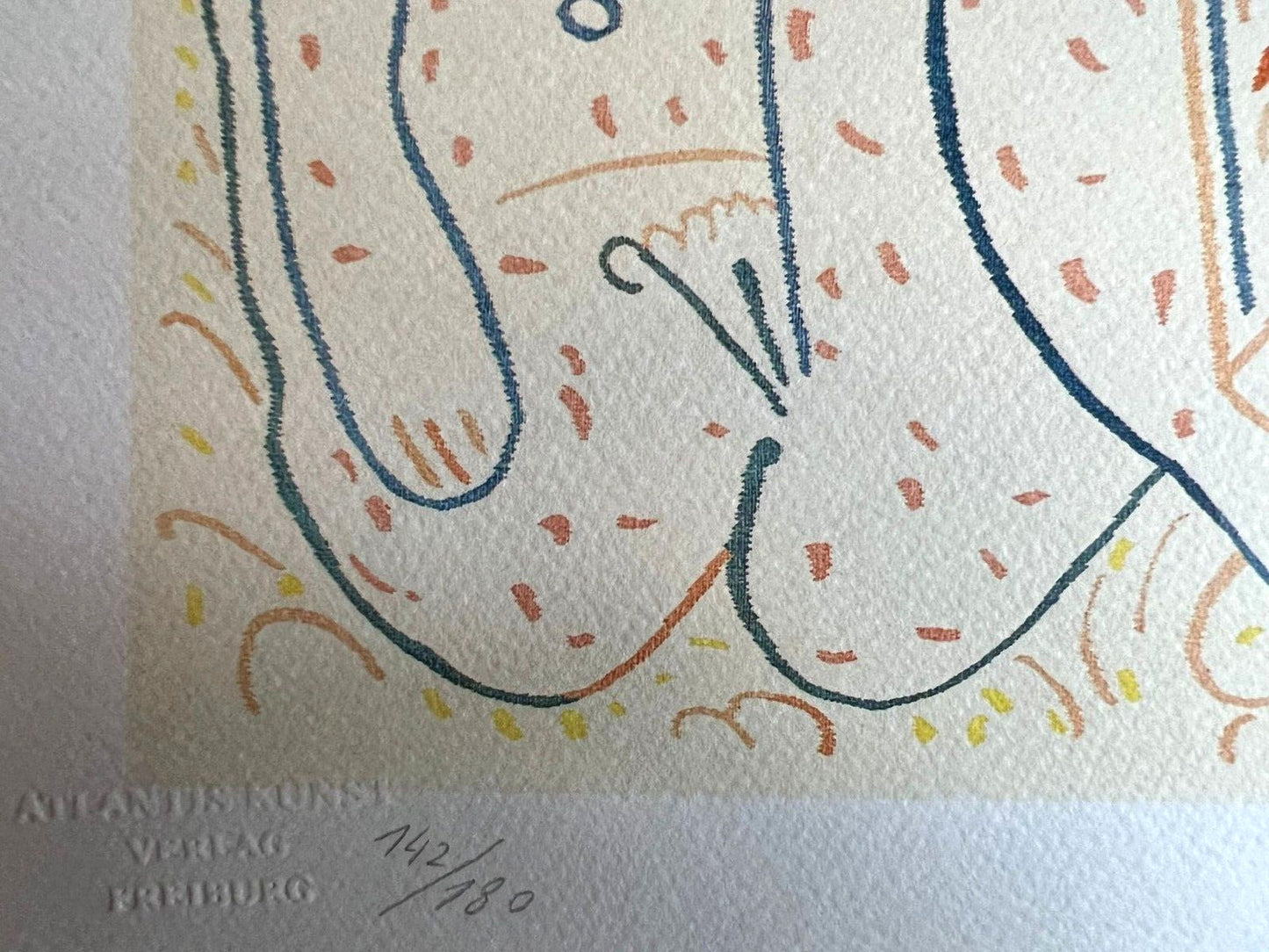 Pablo Picasso (Lithograph Signed Coa) Numbered In Pencil Limited
