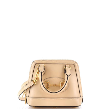 Gucci Horsebit 1955 Top Handle Bag Leather Mini