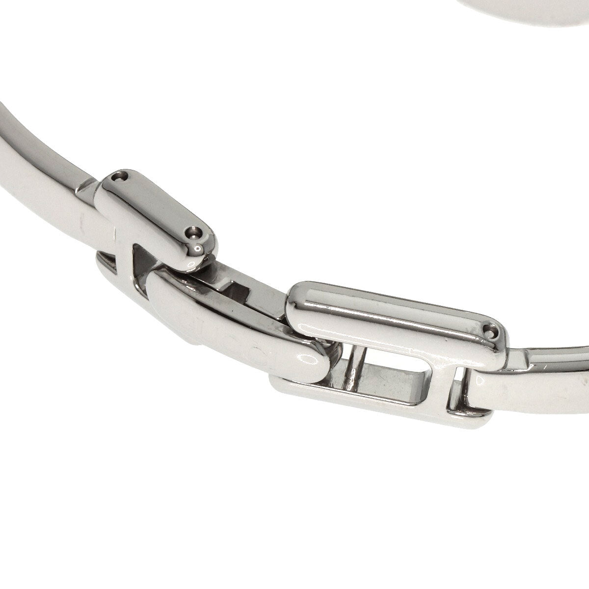 Gucci Round Face Bangle Watches 1400L Stainless Steel/Stainless Steel Ladies