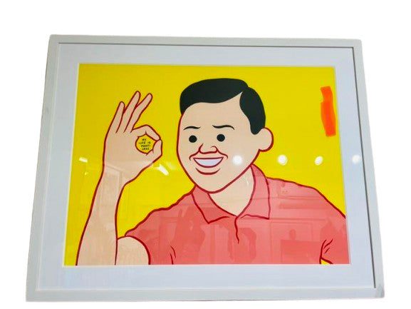 Life is point less silkscreen autographed edition by cornella joan 2019