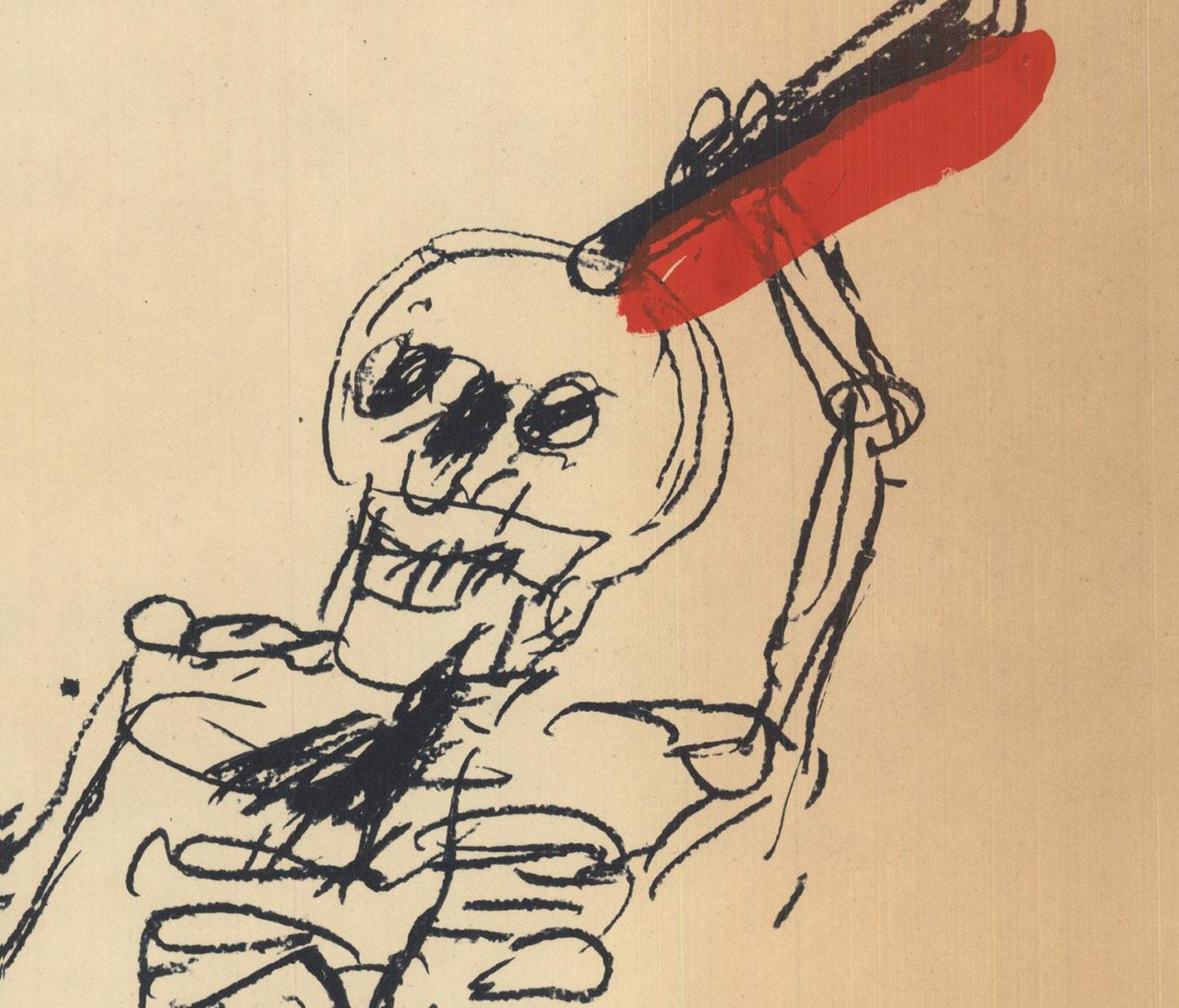 Antonio Segui On Ne Matraque Pas L'Imagination " Mixed Media M