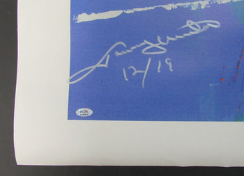 Johnny Unitas Hof Signed/Autographed 36X45.5