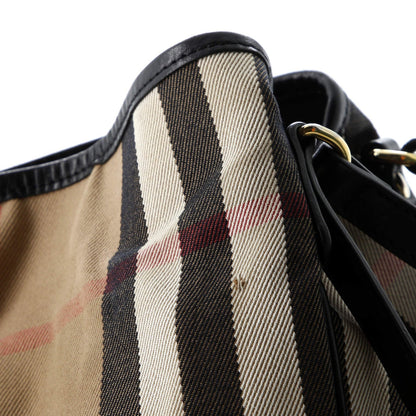 Burberry Canterbury Tote House Check Canvas Small