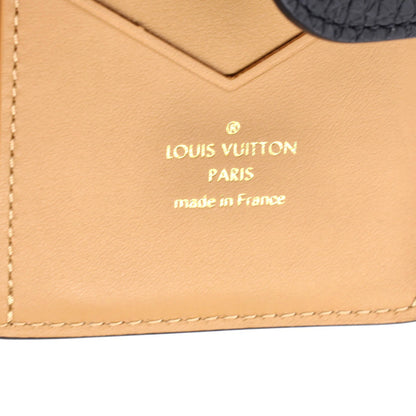 Louis Vuitton Lv Vertical Wallet Taurillion Leather Compact