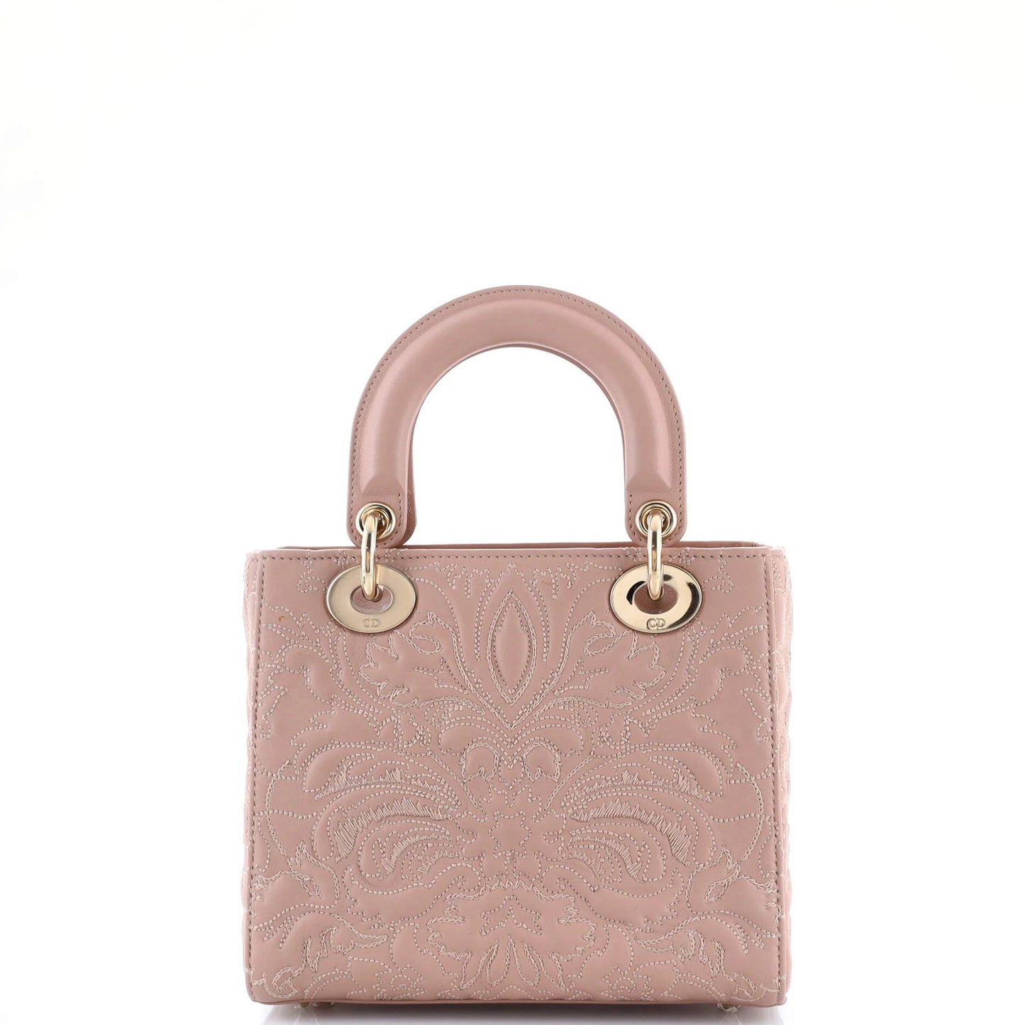 Christian Dior My Abcdior Lady Dior Bag Ornamental Motif Quilt Lambskin