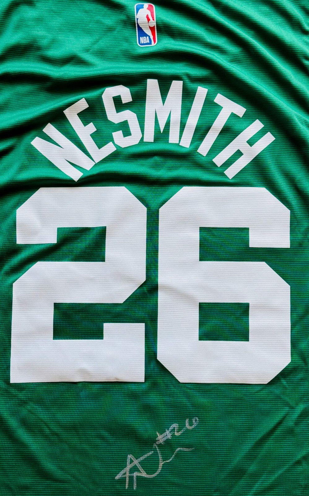 Aaron Nesmith Autographed Authentic Boston Celtics Fanatics Jersey (Jsa)