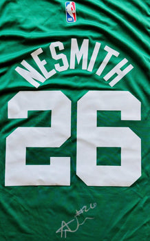 Aaron Nesmith Autographed Authentic Boston Celtics Fanatics Jersey (Jsa)