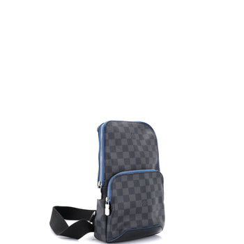 Louis Vuitton Avenue Sling Bag Damier Graphite