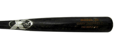 Gary Sheffield Unsigned Black Tuff Bat Game Used Baseball Bat Yankees 192242
