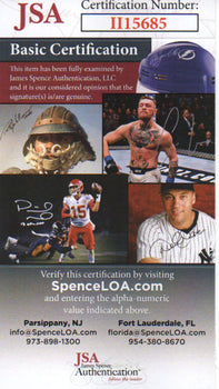 Ray Boone Autographed Hand Filled Out Survey Page (Jsa)