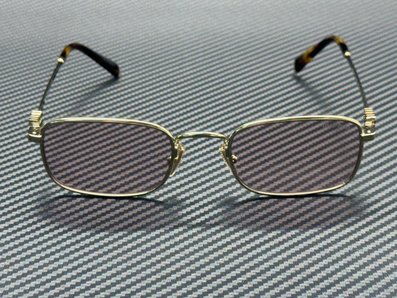 MIU MU A53S ZVN4I0 Pale Gold Pink Women's 52 mm Sunglasses