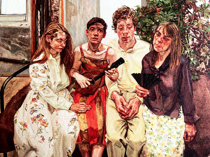 Lucian Freud Lithograph Coa Signed Numbered