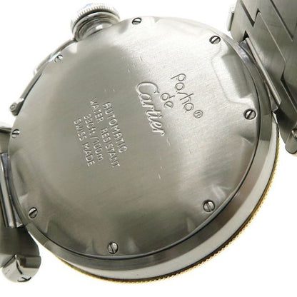 Cartier Pasha 38Mm Power Reserve W31012H3 Men'S Used Watch #31025