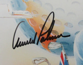 Arnold Palmer Signed/Autographed 8X12 Photograph/Lithograph Psa 196510