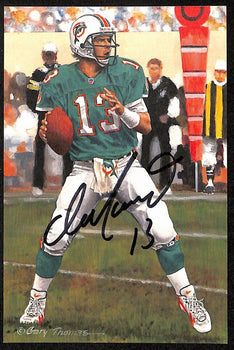 Dan Marino Hof Signed/Auto 2005 Goal Line Art