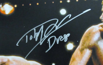 Dolph Lundgren Autographed/Inscribed 16X20 Photo