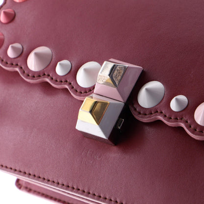 Fendi Kan I Bag Studded Leather Small