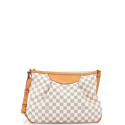 Louis Vuitton Siracusa Handbag Damier Mm