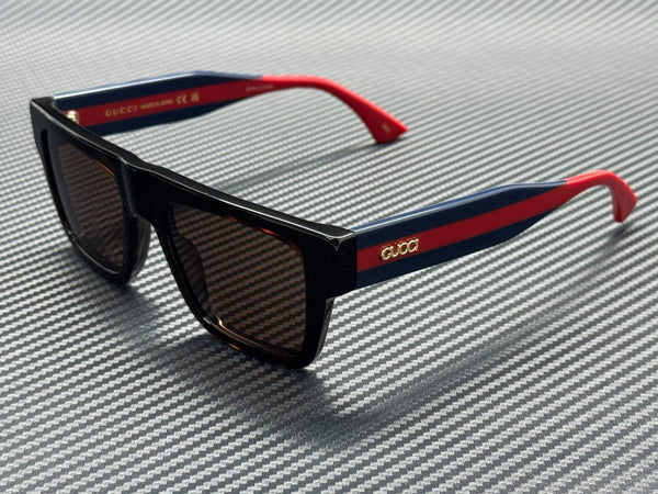 GUCCI GG1868S 002 Havana Brown Men's 53 mm Medium Sunglasses