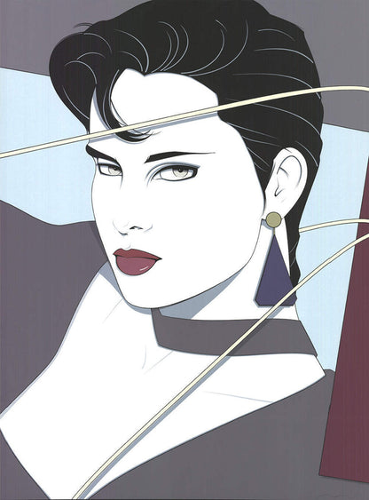 Patrick Nagel Commemorative # " Serigraph Contemporary