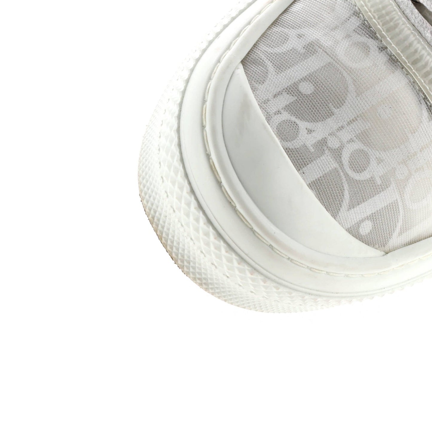 Christian Dior Men'S B23 Cap Toe Low-Top Sneakers Oblique Technical Canvas