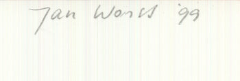 Jan Wonis Worlds Apart, Yet Together Signed 