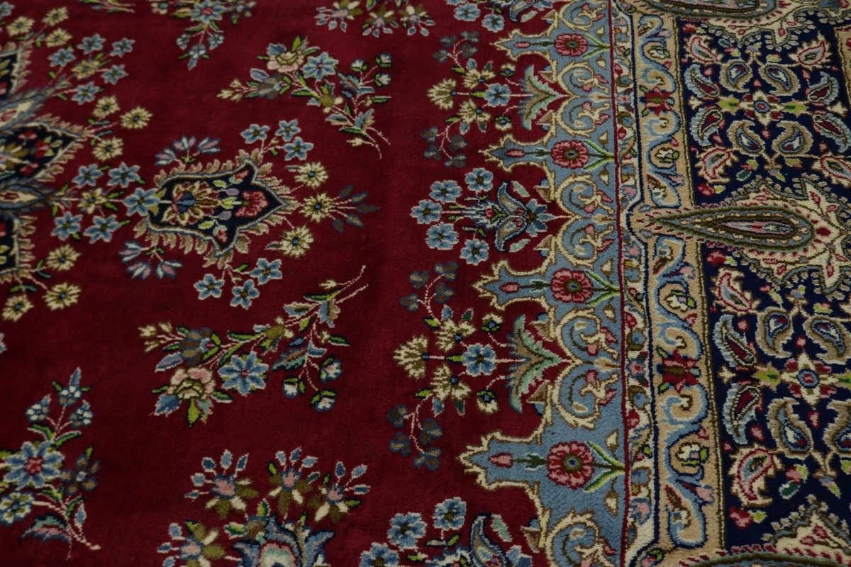 One-Of-A-Kind Vintage Handmade Oriental Rug