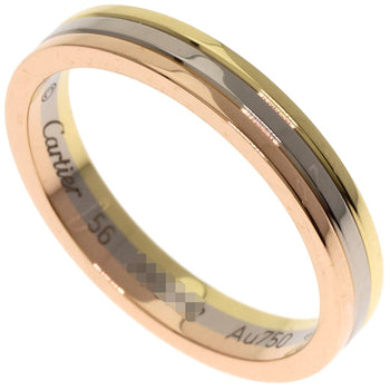 Gold CARTIER Three color # 56 Ring K18 Yellow Gold K18 White