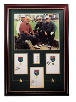 Palmer/Nicklaus + Multi Signed 16X20 Photo