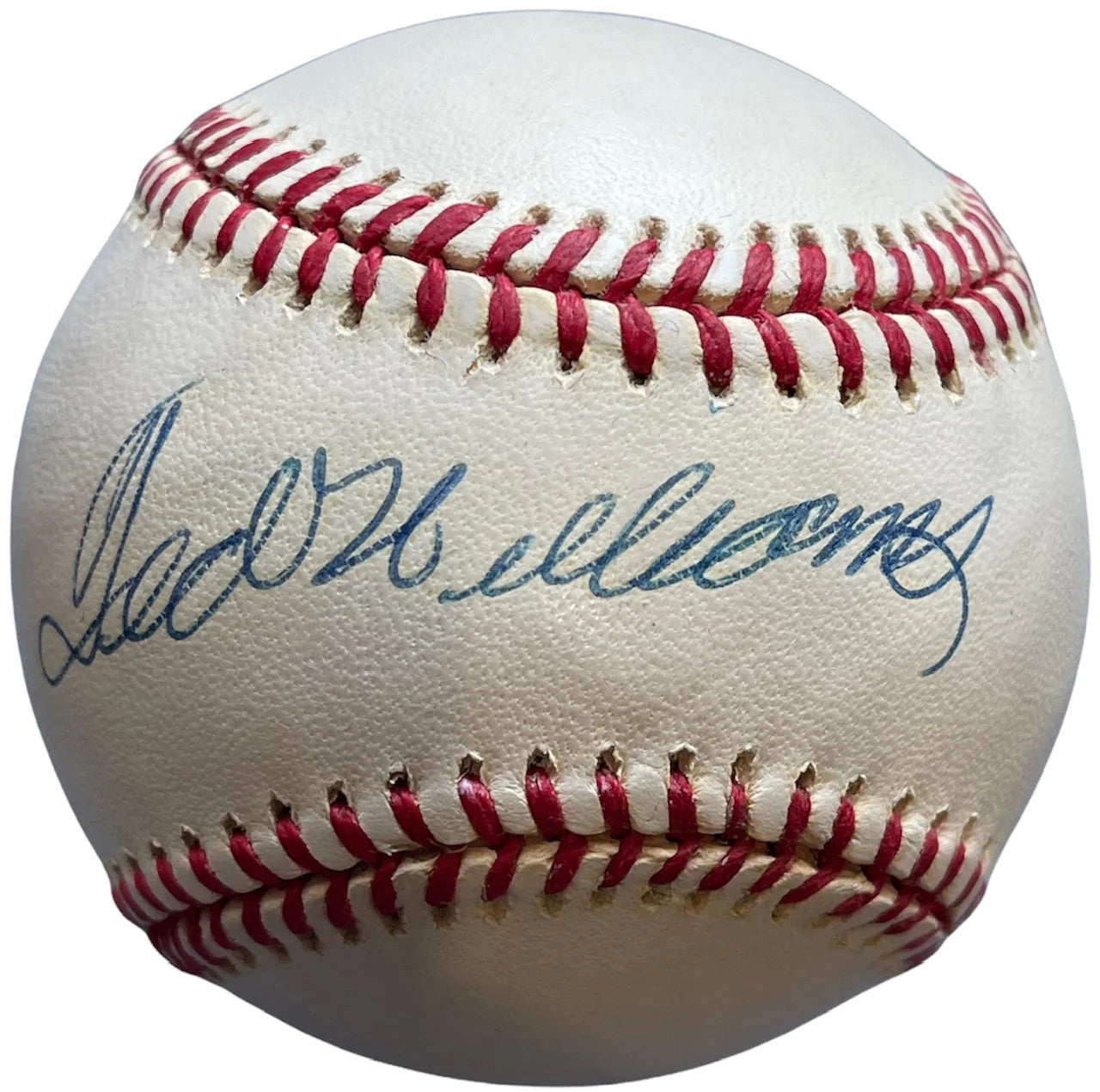 Ted Williams Autographed Official American League Baseball (Uda/Jsa)
