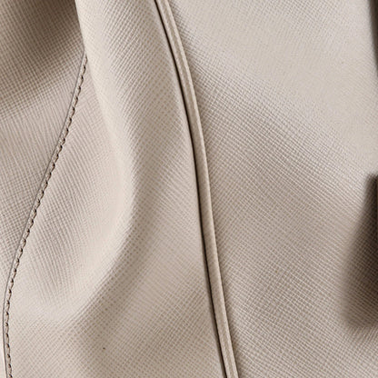 Prada Double Zip Lux Tote Saffiano Leather Medium
