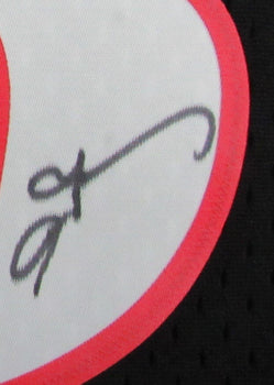 Allen Iverson Hof Autographed Black Mitchell &