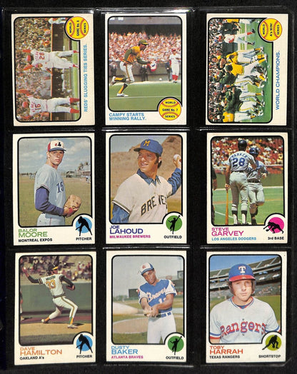 1973 Topps Baseball Cards Complete Set (660)