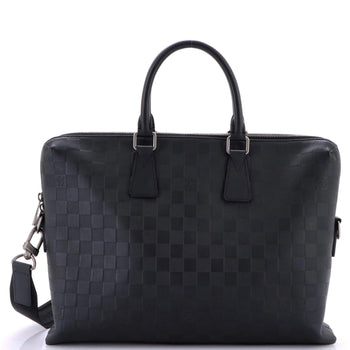 Louis Vuitton Porte-Documents Jour Bag Damier Infini Leather