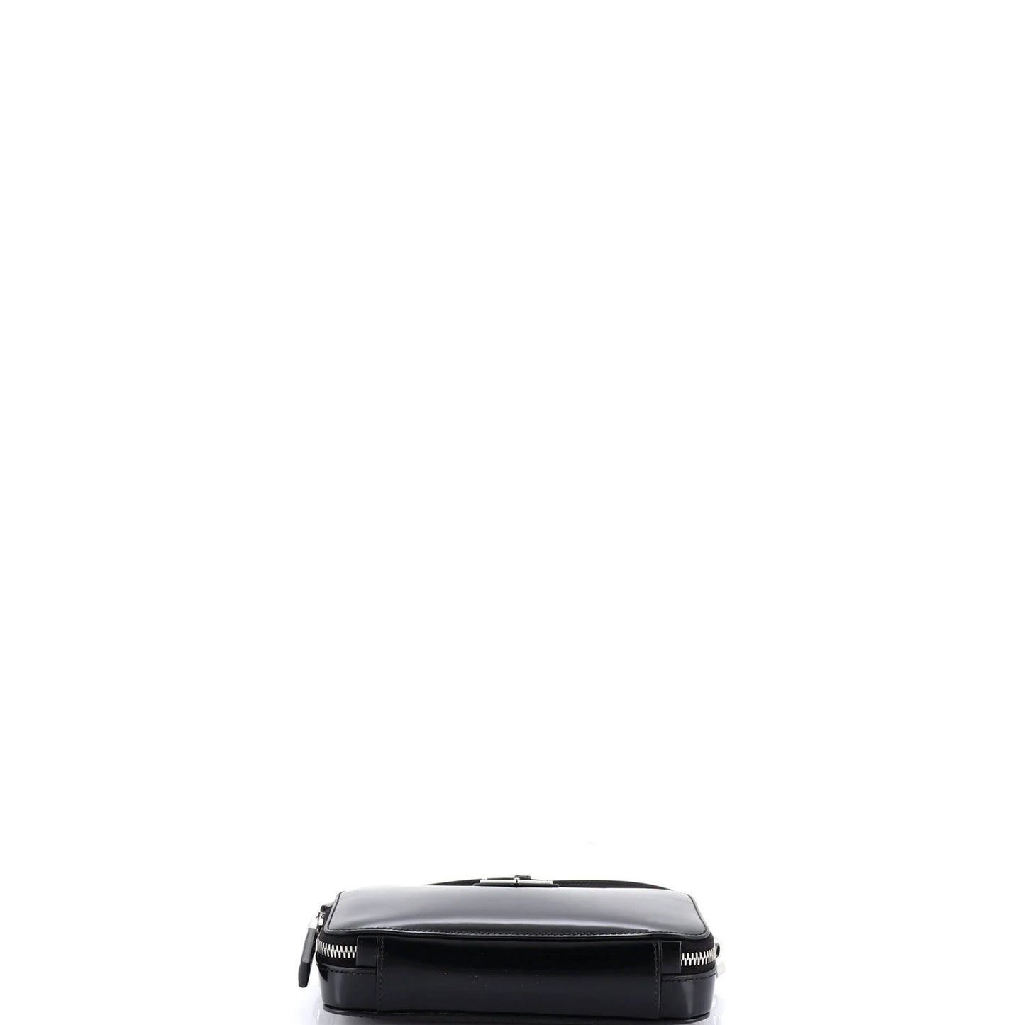 Prada Brique Camera Crossbody Bag Spazzolato Leather Small