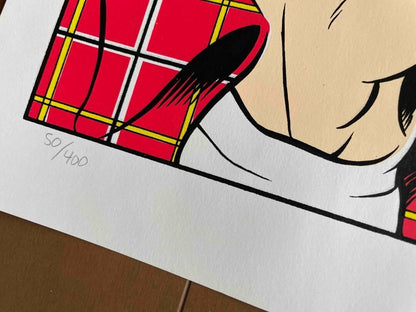 Nirvana Coop Poster Print (Silk Screen) - Original 1993