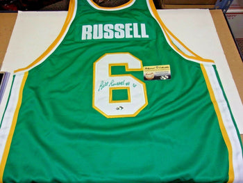 Bill Russell Sanfrancisco,Celtics Russell/Holo