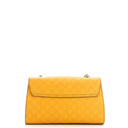 Gucci Emily Chain Flap Bag Guccissima Leather Medium