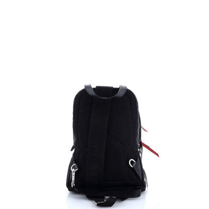 Prada Robot Fluo Sling Backpack Embellished Tessuto